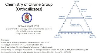 Chemistry and phase changes of Olivine Group of Minerals [upl. by Peppard391]