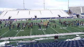 Spirit of the West Marching Band ready to hype up crowd at CatGriz game [upl. by Ahsinal90]