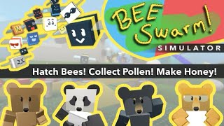 ROBLOX BEE SWARM SIMULATOR GAMEPLAY 909 [upl. by Aisul]