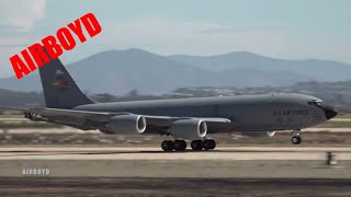 KC135 Landing • Miramar Air Show 2022 [upl. by Jaella286]