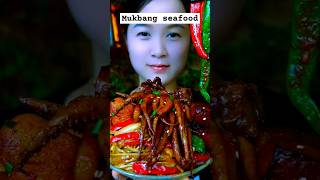 Mukbang seafood। octopus khawa। octopus seafood shorts [upl. by Lachish349]