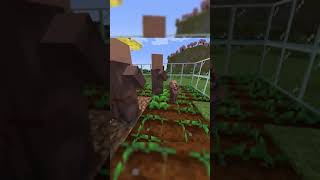 This is the BEST Automatic Villager Farm for Minecraft 121 in Java and Bedrock Edition shorts [upl. by Suivatnom]