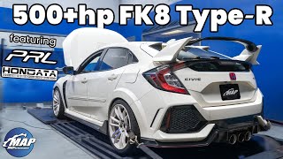 Our 500hp FK8 Honda Civic TypeR  ft PRL amp Hondata [upl. by Druci]