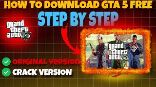 HOW TO DOWNLOAD GTA 5 FREE  GTA 5 FREE 2024 [upl. by Nna]