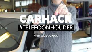 Carhack  Telefoonhouder van elastiekjes [upl. by Fillian]