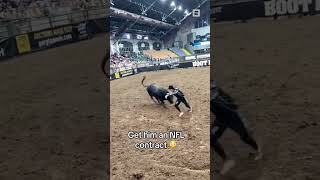 This Professional Bull Rider Is Unstoppable [upl. by Hunsinger]