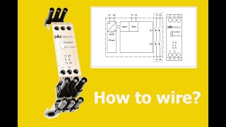 Hoe sluit ik een PILZ PNOZ X7 veiligheidsrelais aan [upl. by Kallman965]