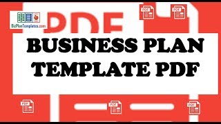 BUSINESS PLAN TEMPLATE PDF [upl. by Spragens542]