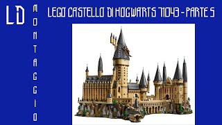 Lego castello di Hogwarts 71043  montaggio parte 5 [upl. by Nikral]