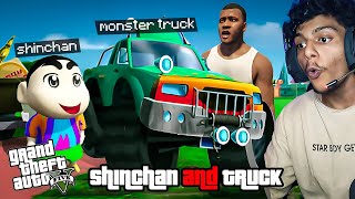 GTA 5  Shinchan came to Los Santos and got Jacks truck [upl. by Parthena]