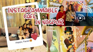 Most Instagrammable 📷 Cafe in Sadar Nagpur  Review  Meetup with Fam 🤝 [upl. by Basil]