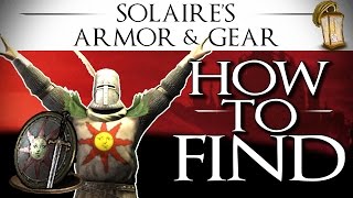 Solaires Armor amp Weapon Set  Dark Souls 3 GUIDE [upl. by Freeman765]