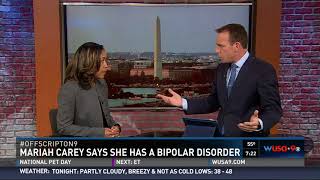 OffScriptOn9 Mariah Carey says she has bipolar disorder [upl. by Ecilahs934]