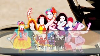 Just Dance Nicki Minaj  Starships Mashup [upl. by Aiello787]