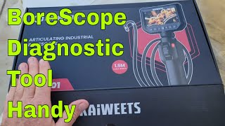 Using KAIWEETS Borescope to Find Leaks and Problems Faster [upl. by Acsicnarf]