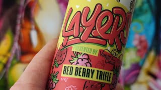 Vaperzcloud eliquid LAYERSRED BERRY TRIFLE 7030 vg pg [upl. by Lear]