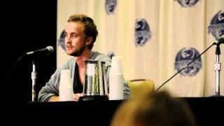 Tom Felton at Dragoncon quotMy father will hear about thisquot [upl. by Llednar]