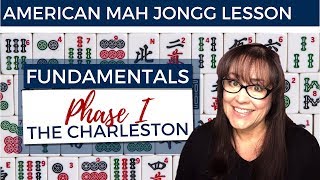 American Mah Jongg Lesson Fundamentals 9 Phase I The Charleston mock card [upl. by Jay]