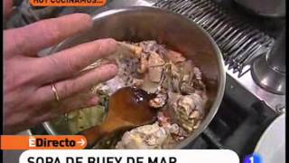 Receta de Sopa de buey de mar ED [upl. by Jozef306]