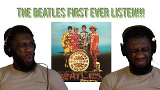 I REACT TO THE BEATLES FOR THE FIRST TIME  The Beatles  Sgt Peppers Lonely Hearts Club Band [upl. by Netloc]