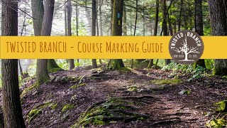 Twisted Branch Trail Run  A Course Marking Guide [upl. by Kassaraba]