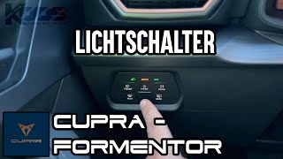 Lichtschalter im Cupra Formentor 2023 [upl. by Oicneserc]