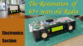 My 65 Years Old Radio Restoration Electronics Part HD 1080p [upl. by Aneerehs]