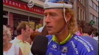 Criterium muur van Geraardsbergen 1995 winnaar Eric Vanderaerden [upl. by Smiley]