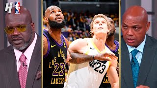 Inside the NBA reacts to Jazz vs Lakers Highlights [upl. by Crosby922]