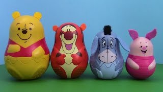 Disney Pooh Tigger Eeyore Piglet SURPRISES BestToySurprises [upl. by Dolloff]