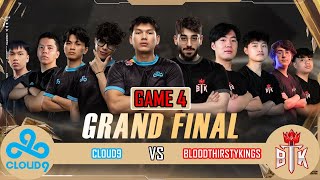 CLOUD9 VS BLOODTHIRSTYKINGS  GAME 4  GRAND FINAL  2024 NACT FALL SEASON  C9 VS BTK EN [upl. by Gaye924]