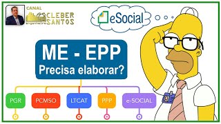 MEEPP Precisa de PGR  PCMSO  LTCAT  PPP  ESOCIAL [upl. by Justis]