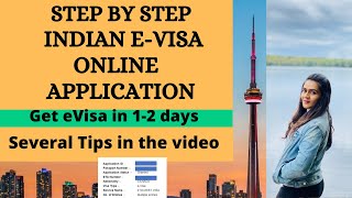 Apply for Indian eVisa online Step by Step successful application [upl. by Ann-Marie]