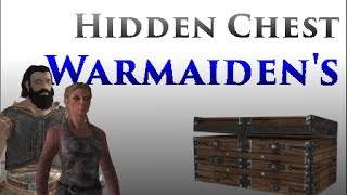 Skyrim Hidden Chest in Warmaidens [upl. by Barrada]