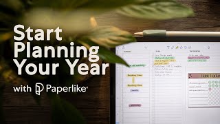 HowTo Plan Your 2023 with Paperlike [upl. by Goldshlag]