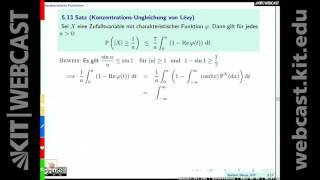 09 Charakt Funkt III Konzentrationsungl Verteilungskonv I Defin Beisp Sluzkis Lemma [upl. by Anya]