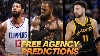 2024 NBA Free Agency Predictions [upl. by Anedal]