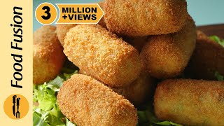 Chicken Potato Croquettes Recipe By Food Fusion [upl. by Novit303]