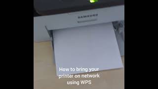 Samsung Xpress M2070w wifi setup [upl. by Uziel659]