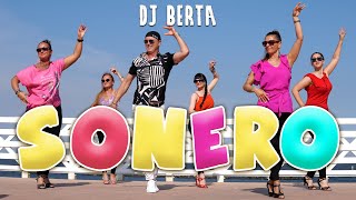 SONERO  Dj Berta Official  Balli di gruppo amp latin SALSA line dance estate 2023 [upl. by Sinned950]