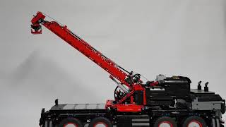 Lego Technic 42082 stretched version 8 wheeled carrier [upl. by Ariaes599]