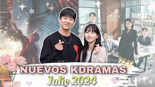 Estreno Doramas Julio 2024 💗  Doramasyessi [upl. by Eilime]