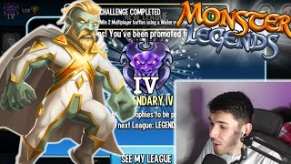 I GOT TO LEGENDARY IV WITH THIS SETUP  TROPHY PUSHING  PVP  MONSTER LEGENDS [upl. by Winzler]