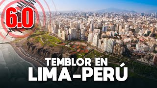 ¡Sorpresivo Temblor de magnitud 60 se sintió en Lima Perú [upl. by Valdas263]