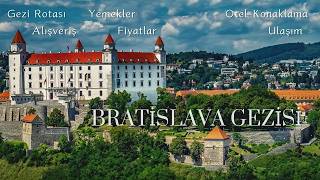 Bratislava Gezisi  Gezilecek Yerler  Vlog [upl. by Eelnodnarb]