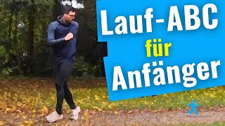 LaufABC für Anfänger Lauftechnik verbessern  TOP 8 Übungen [upl. by Airetnohs]