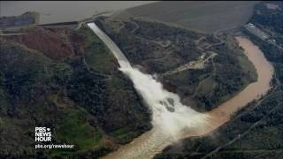 Precarious Oroville Dam highlights challenges of California water management [upl. by Aikam]