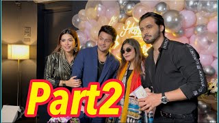 Moonzarin’s birthday vlog Part 2 😎 Awez DarbarNagma MirajkarShezaan ShaikhMoonzarin Darbar 🌹 [upl. by Egap]