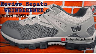 REVIEW SEPATU ADVENTURE WEINBRENNER BY BATA sepatu bata weinbrenner shoes [upl. by Lamori]