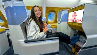 Is Emirates A380 Business Class Worth It Full Review [upl. by Dlaniger300]